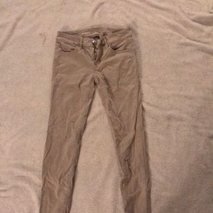 American eagle khaki jeggings